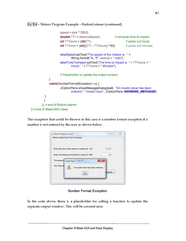 Java Programming: Basics to Advanced Concepts Advanced Programming Workshop - Page 87